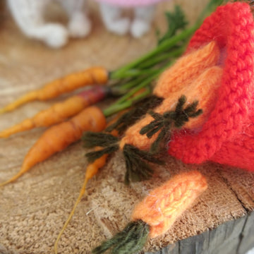 Rabbit toy knitting pattern