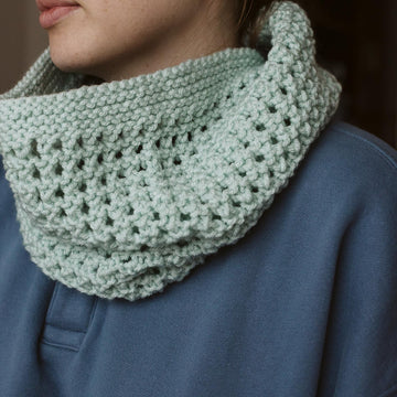 Eyelet Rows Cowl
