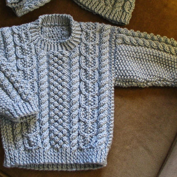 #19 Child's Aran Sweater