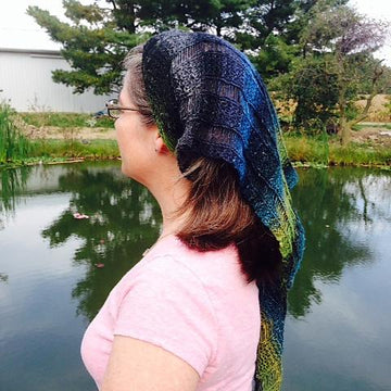 Drop Stitch Shawlette