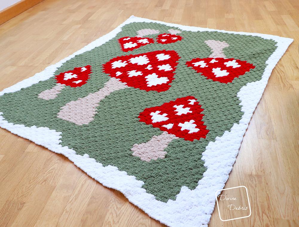 Mushroom Love Blanket