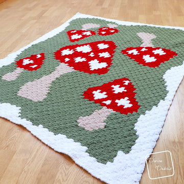 Mushroom Love Blanket