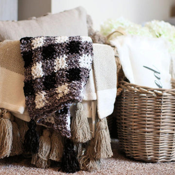 Velvet Plaid Blanket