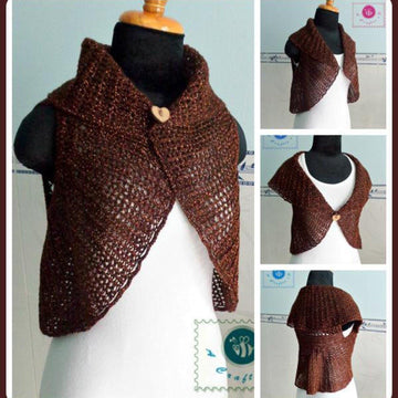 Sleeved circle vest