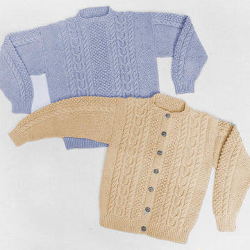 #20 Adult's Aran Sweaters