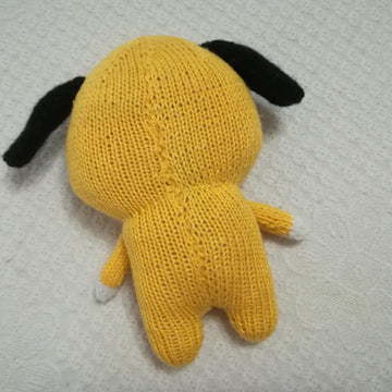 Original Knitting Patterns Knit a dog Chimmi toy