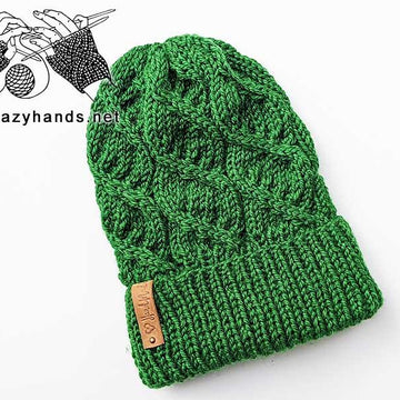 Helix Cables Knit Hat