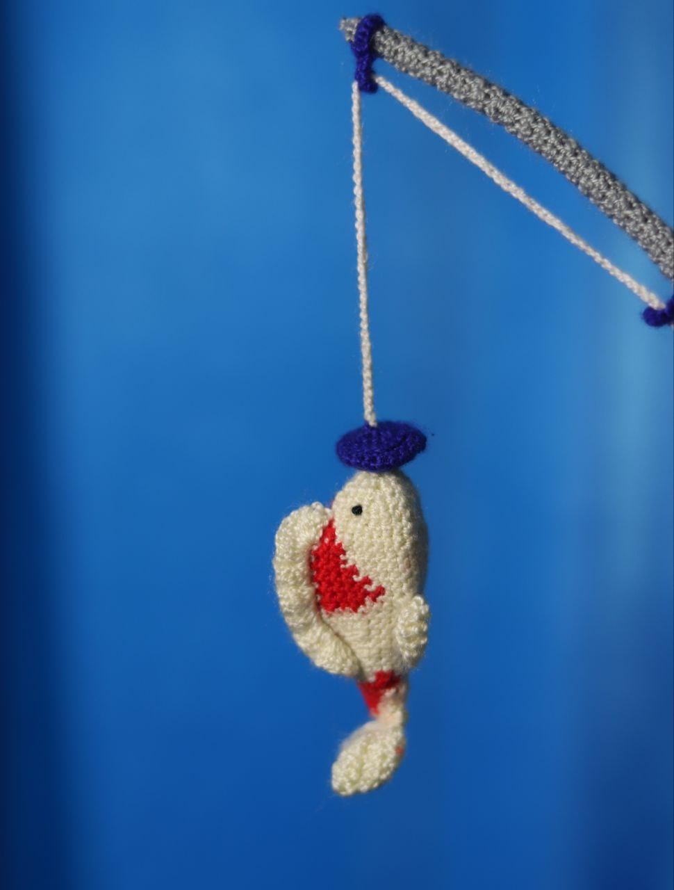 Crochet Fishing Game Pattern PDF – Magnetic Fish Toy, DIY Educational Play