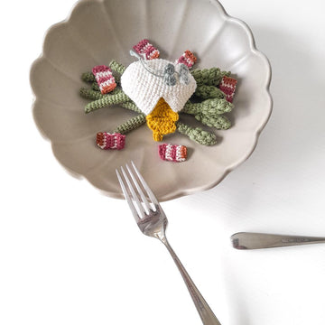 My Crochet Kitchen: Poached Eggs