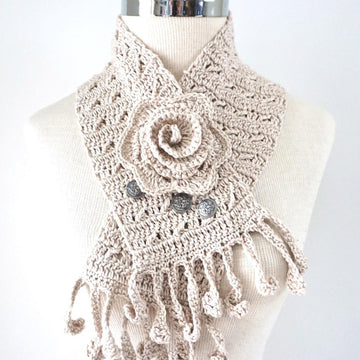 Floral Rose Scarf