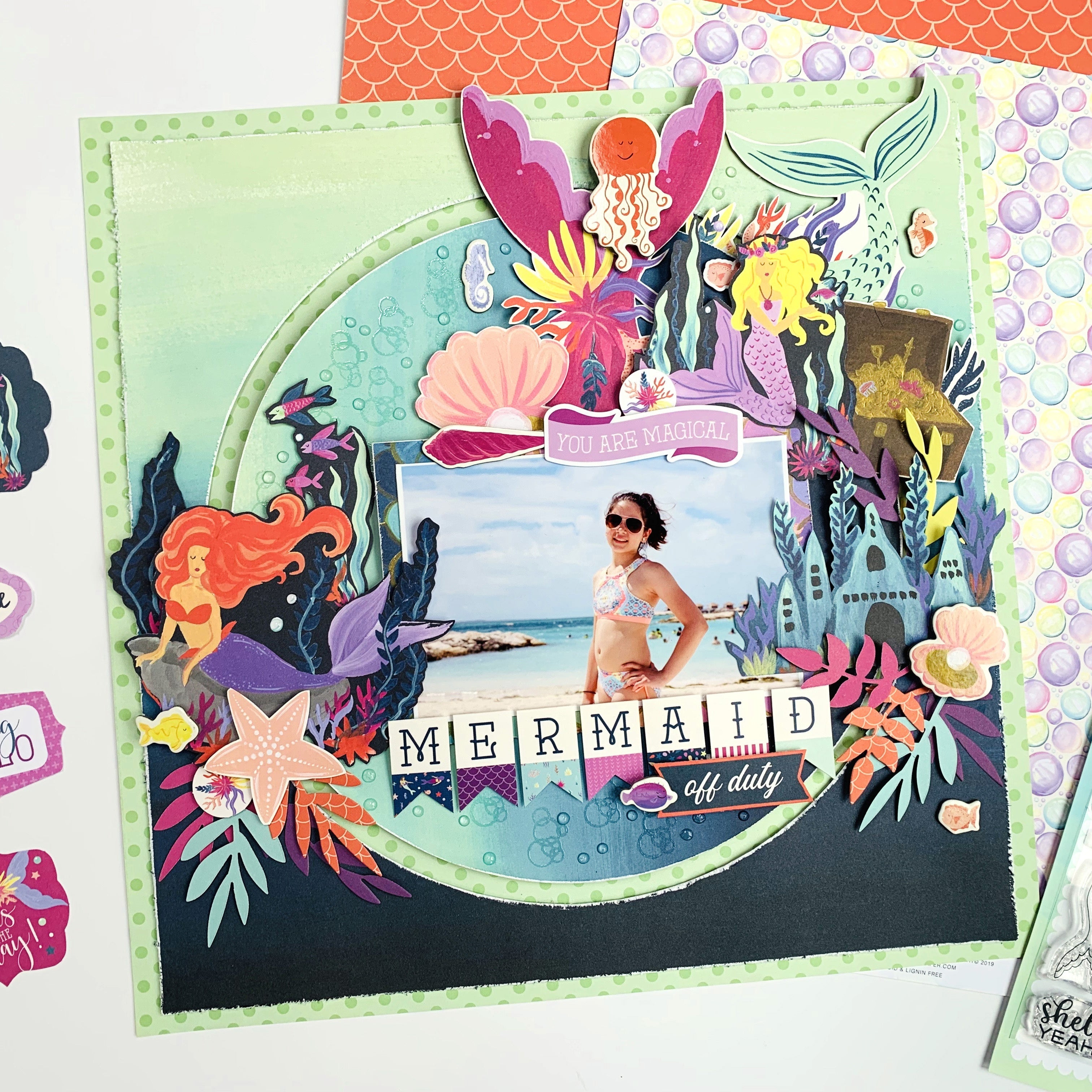 Echo Park Paper Echo Park Collection Kit 12"X12" - Mermaid Dreams