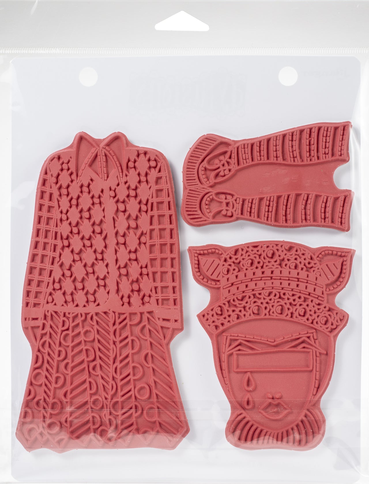 Ranger Dyan Reaveley's Dylusions Cling Stamp Collections 8.5"X7" - The Ties The Limit!