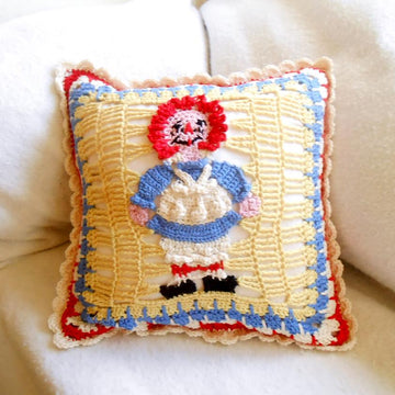 Raggedy Ann and Andy Pillow