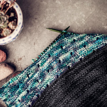 Pastel Gemstones Shawl