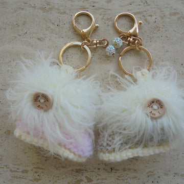 Tiny Booties Key Chain