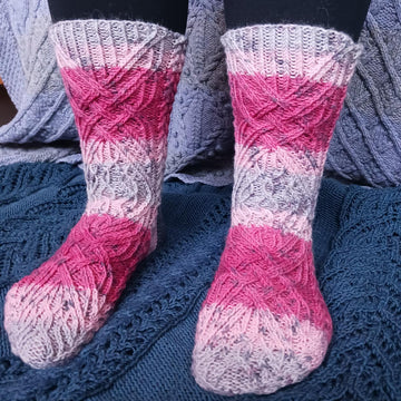 Raspberry Socks