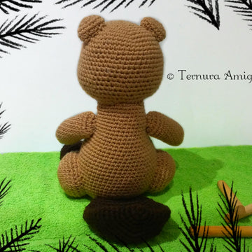 Crochet pattern Sweet beaver