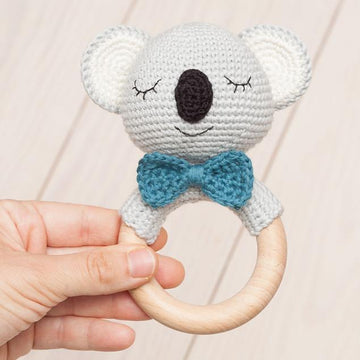 Koala rattle amigurumi pattern