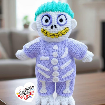 Skellington Boy Doll