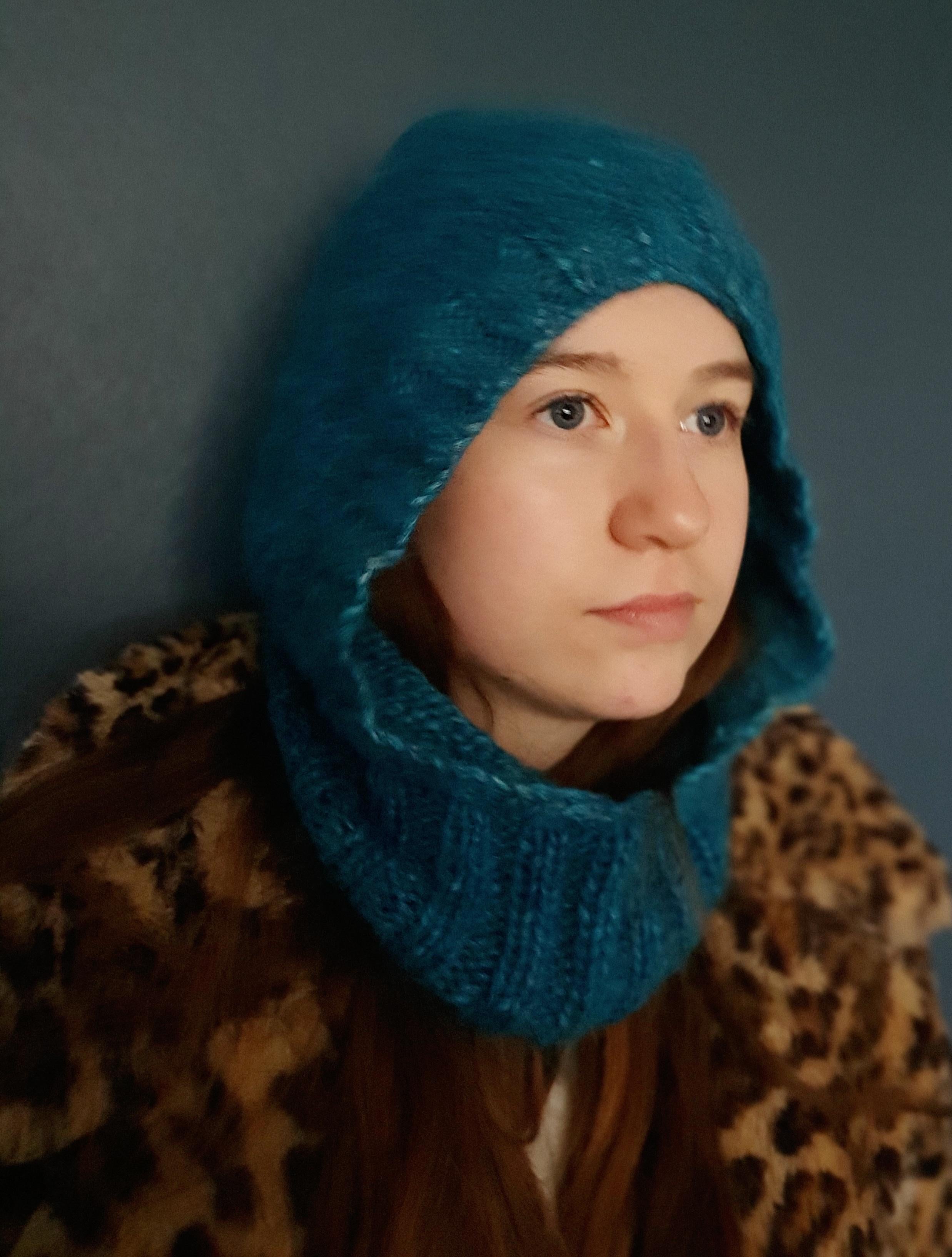 Knitted Hood Balaclava for adults