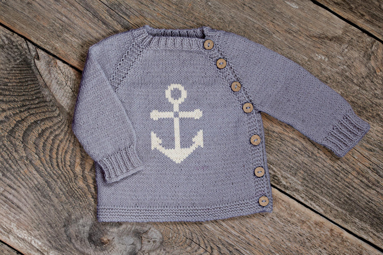 Anchor Knit kids sweater