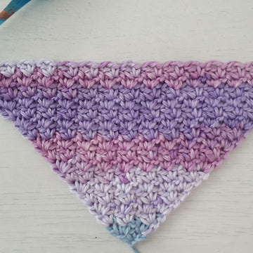 C2C Wattle Stitch Washcloth