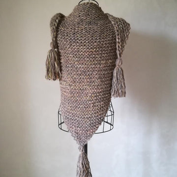 Outlander tassels shawl