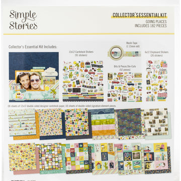 Simple Stories Collector's Essential Kit 12"X12" - Going Places