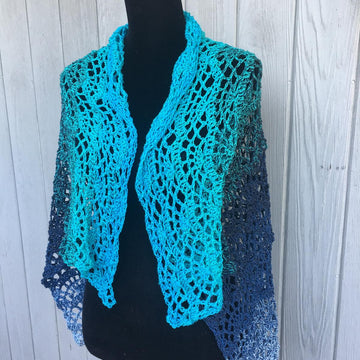Ocean Waves Shawl