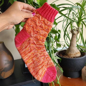 Pine Needle Socks