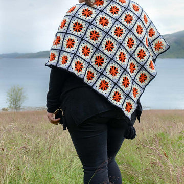 Ferris Wheel Granny Square Shawl