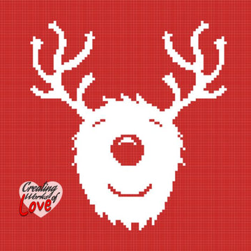 Rustic Reindeer Stitch Graph