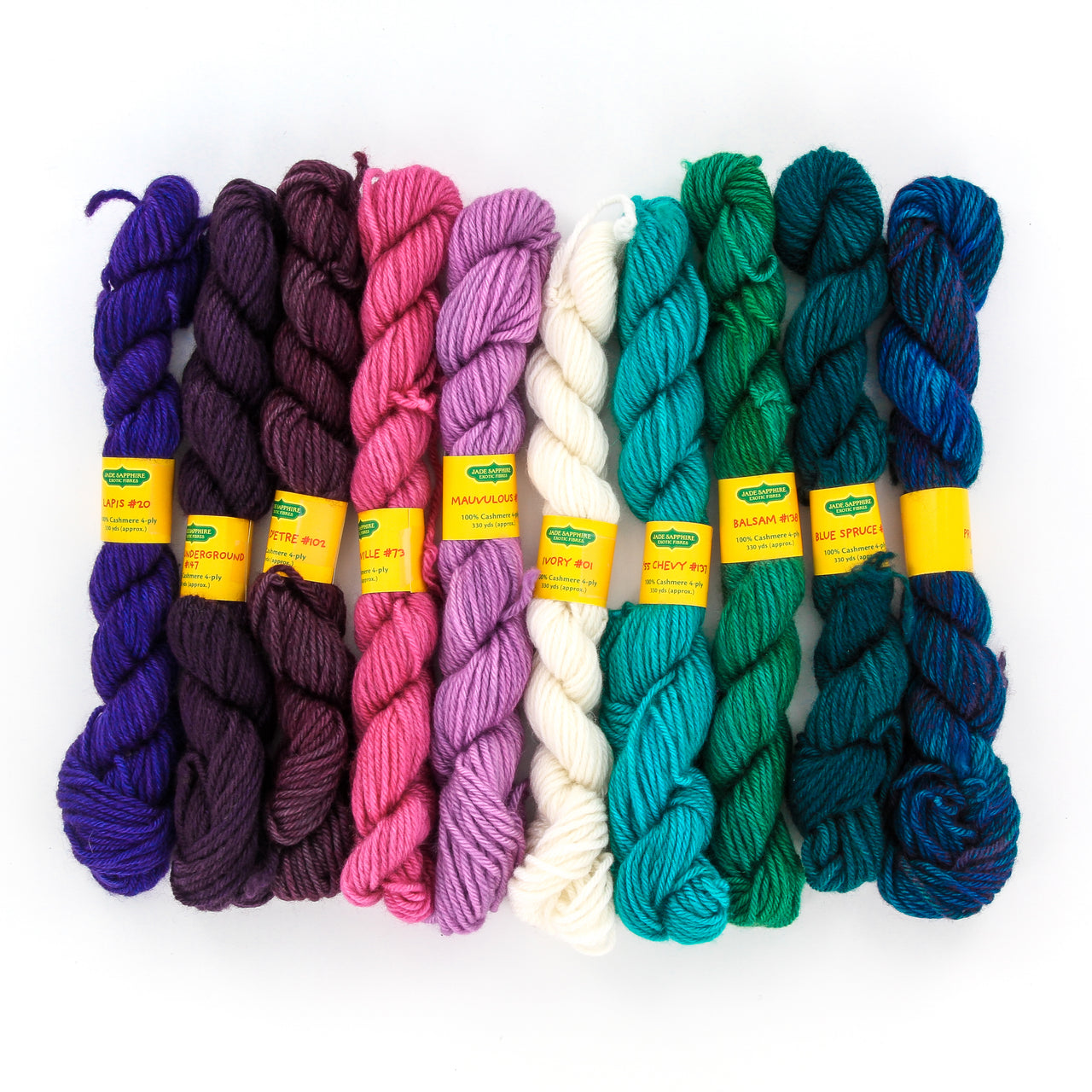 Jade Sapphire Cashmere Coloring Box