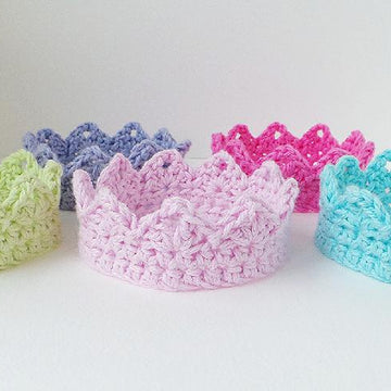 Crochet Crown Pattern US By KJD
