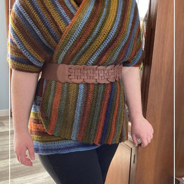 Beginner Crochet Poncho Wrap Pattern