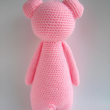 Pig with Owl Backpack Crochet Amigurumi Pattern