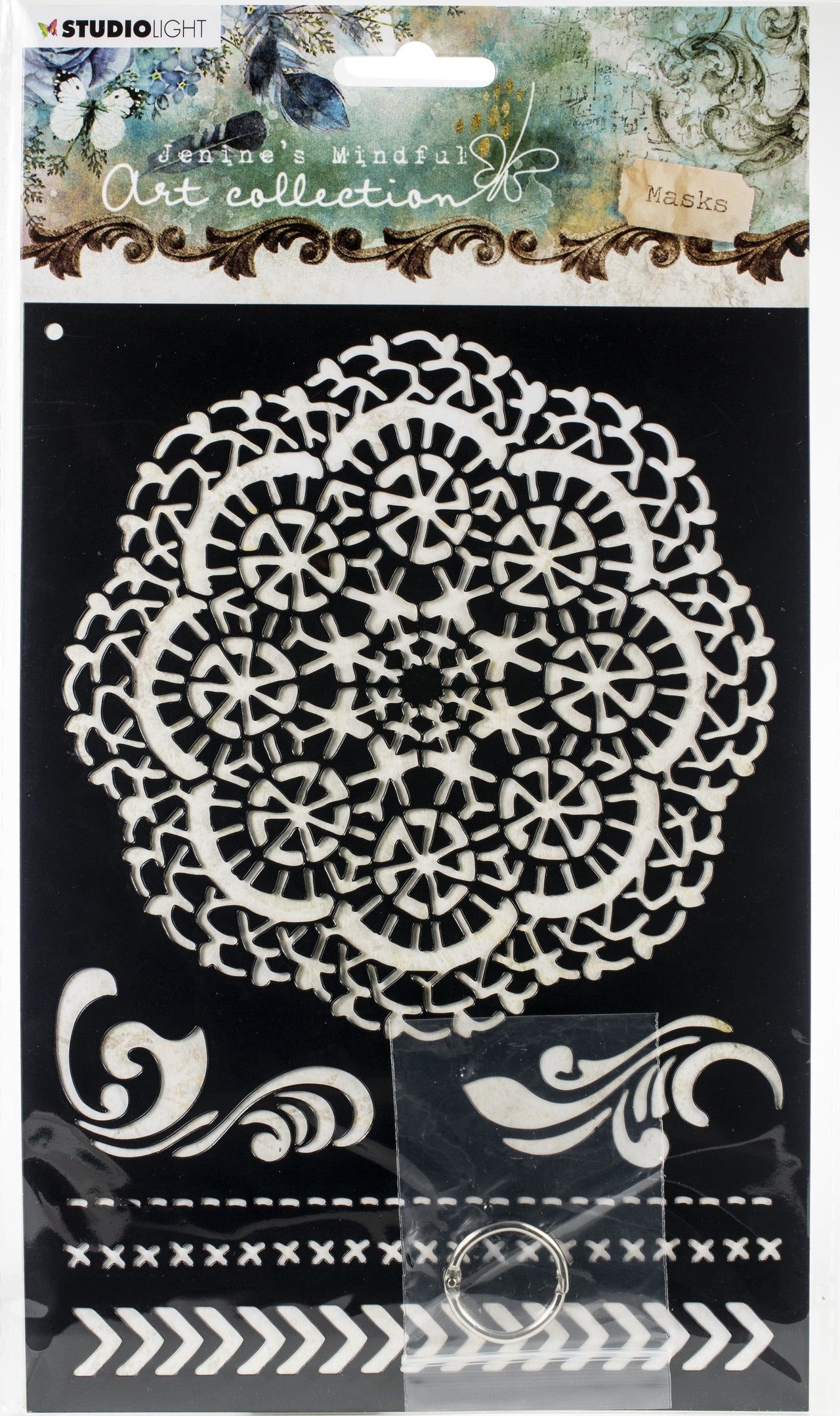 Studio Light Jenine's Mindful Art A6 Stencil - NR. 03