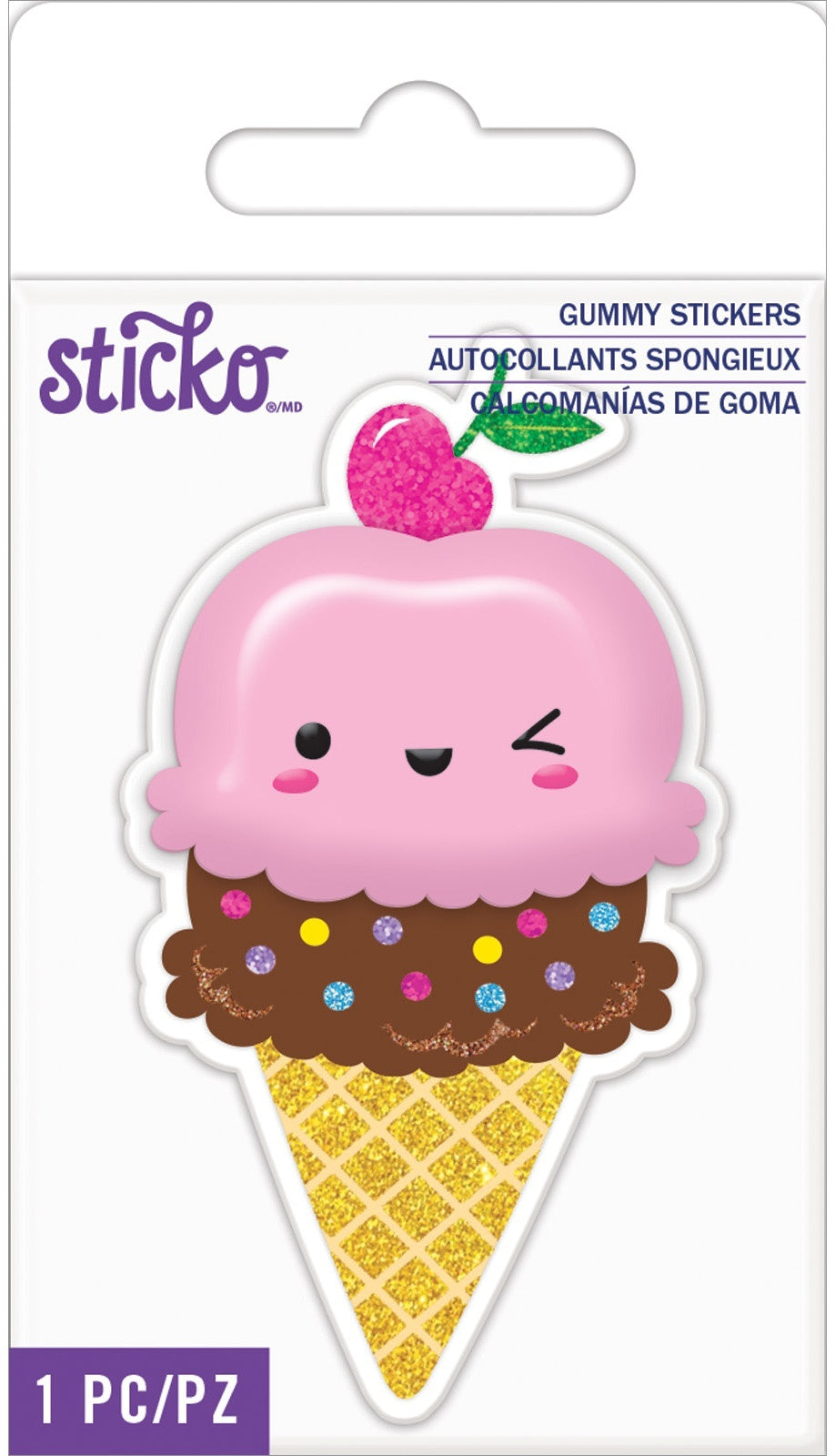 Sticko Gummy Stickers - Ice Cream
