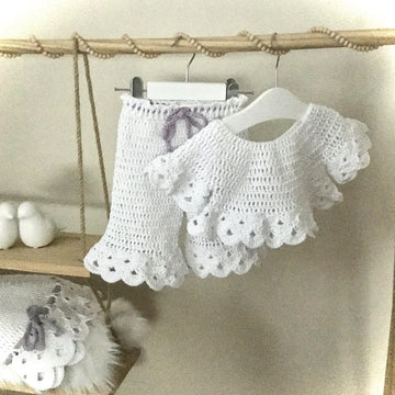 Camellia Top & Pants Set N 411