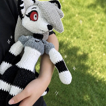 Loona from helluva boss, Amigurumi, crochet pattern