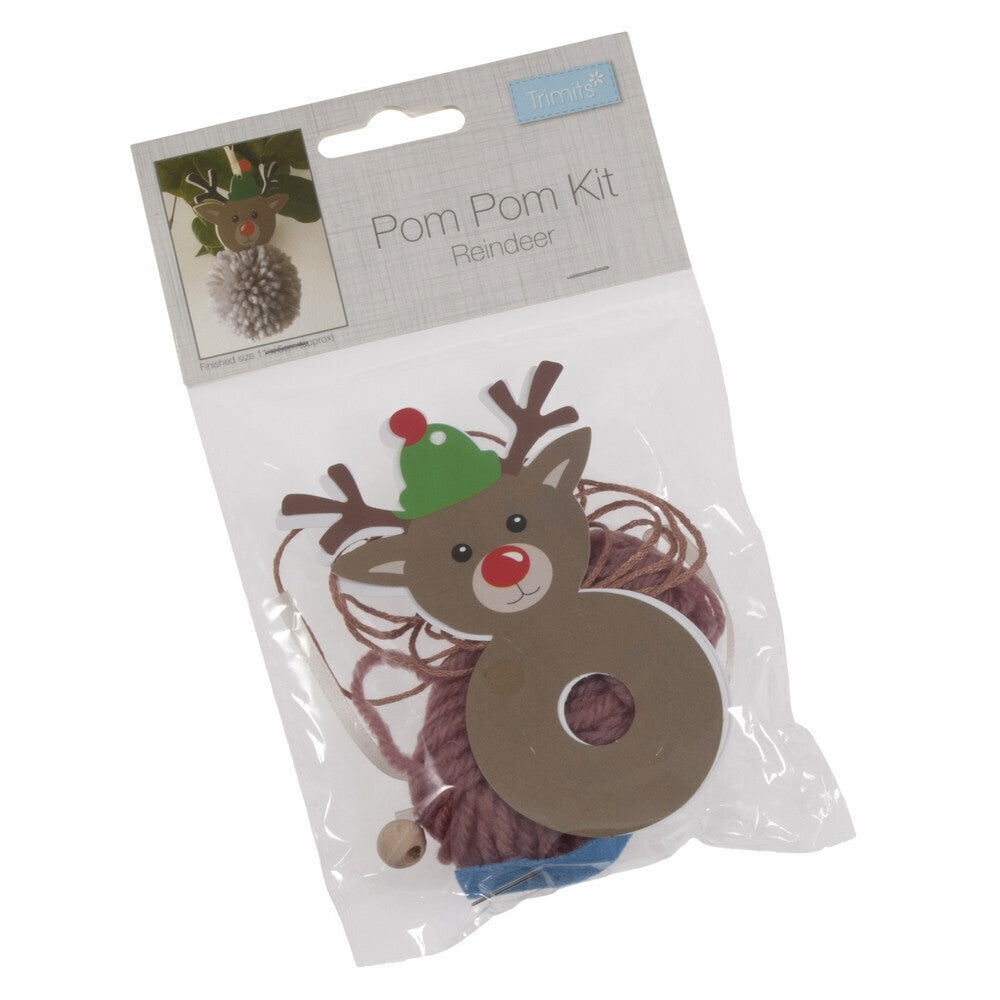 Trimits Pom Pom Reindeer Kit
