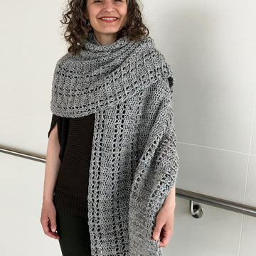 Crochet Shawl Pattern: Shawl We Wrap-It-Up Wrap