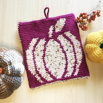 Pumkin "Reversible" Potholder