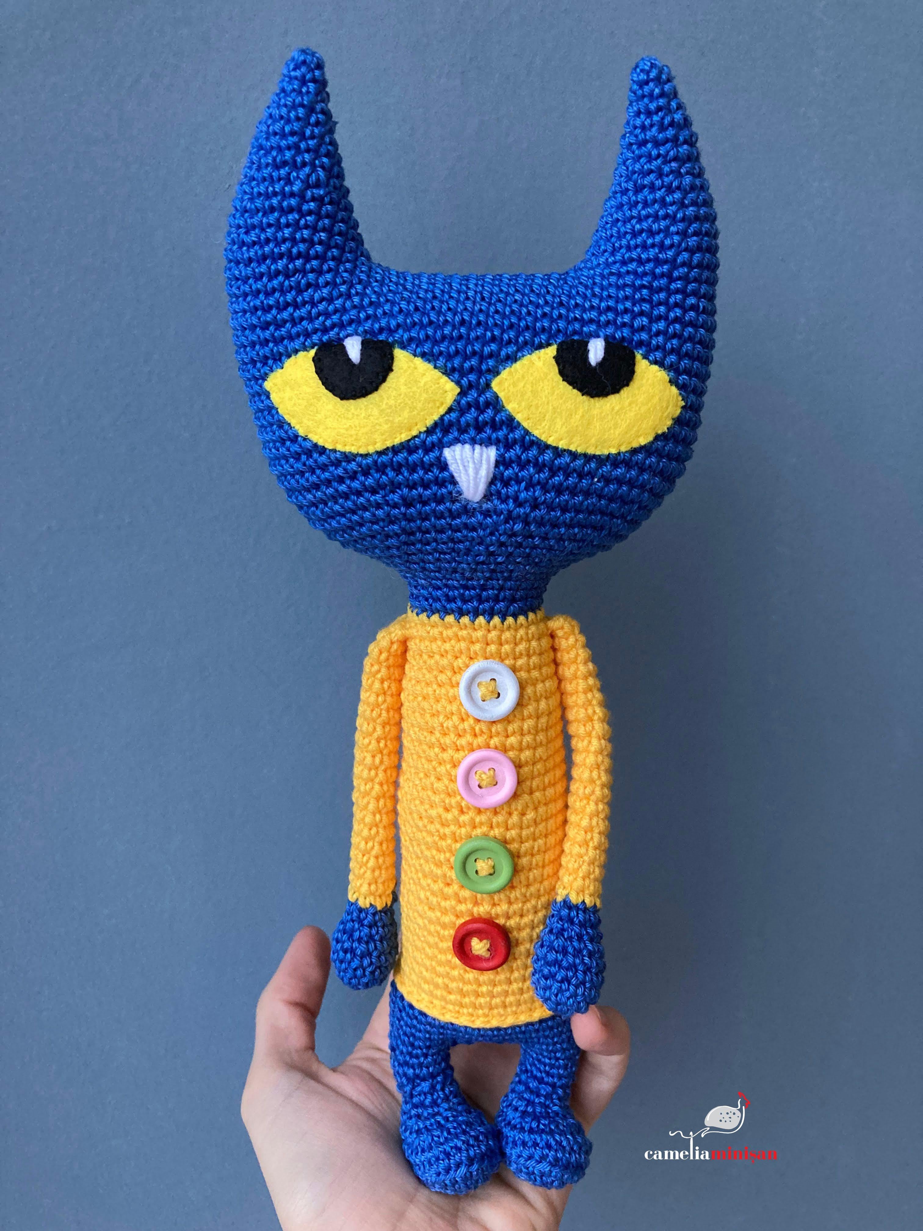 Pete the famous blue cat