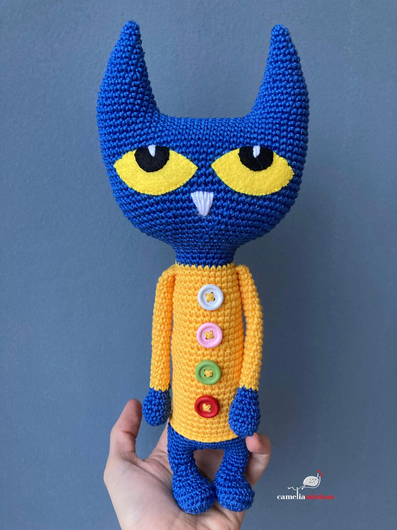 Pete the famous blue cat