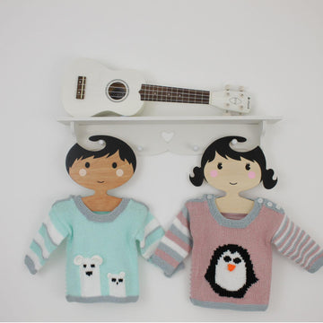 Baby Penguin and Polar Bears Sweater