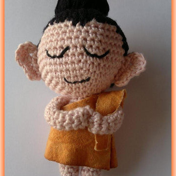 Crochet Baby Buddha Pattern Unique Amigurumi Doll