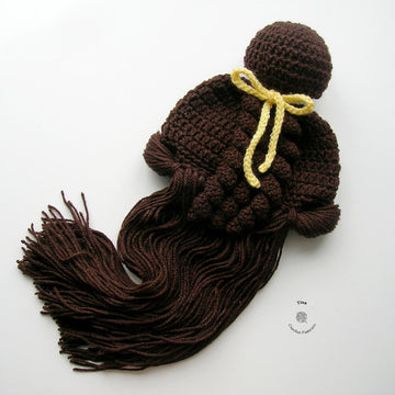 Princess Belle Wig Hat