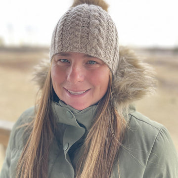 Adult Simple Cable Hat