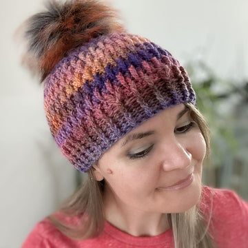 Alpine Beauty Textured Beanie